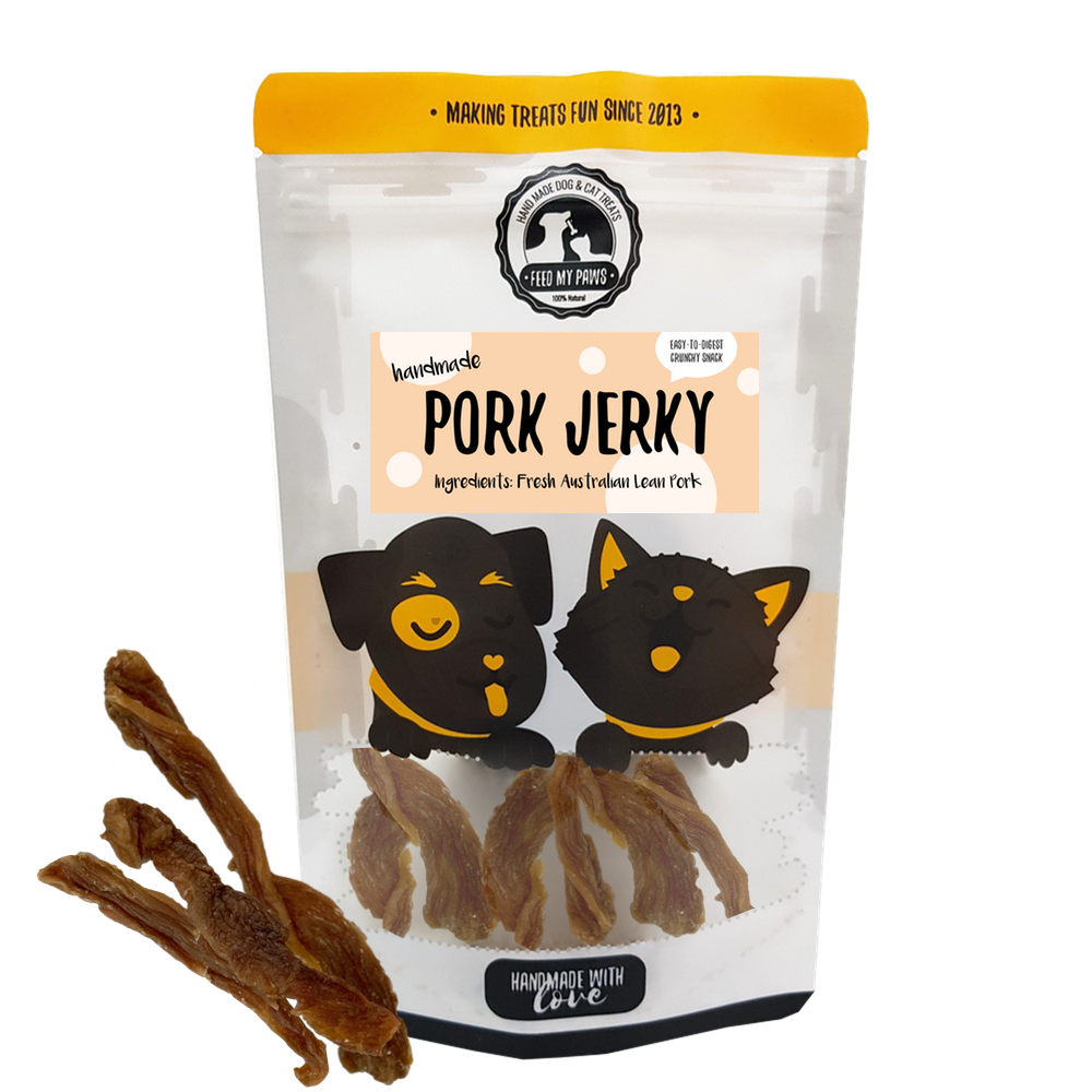 Pork jerky for dogs sale