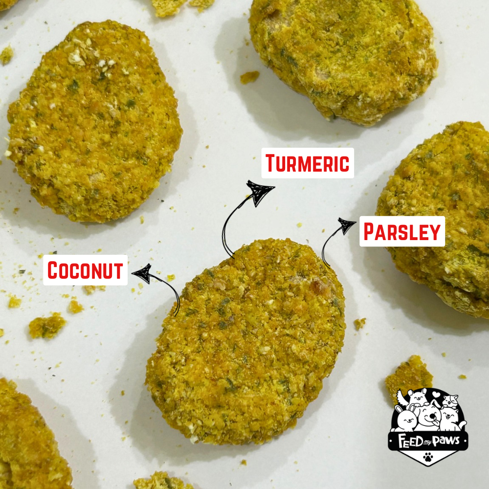 CURRY CHICKEN PawNUGGETS - limited edition treat for dogs