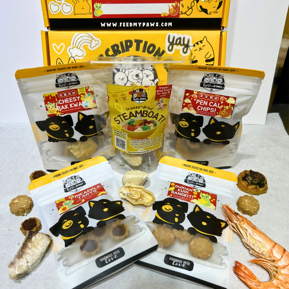 Feed My Paws Subscription Club: Subscription Box for Dogs & Cats! (Monthly)