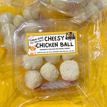 Cheesy Chicken Ball for Hamsters