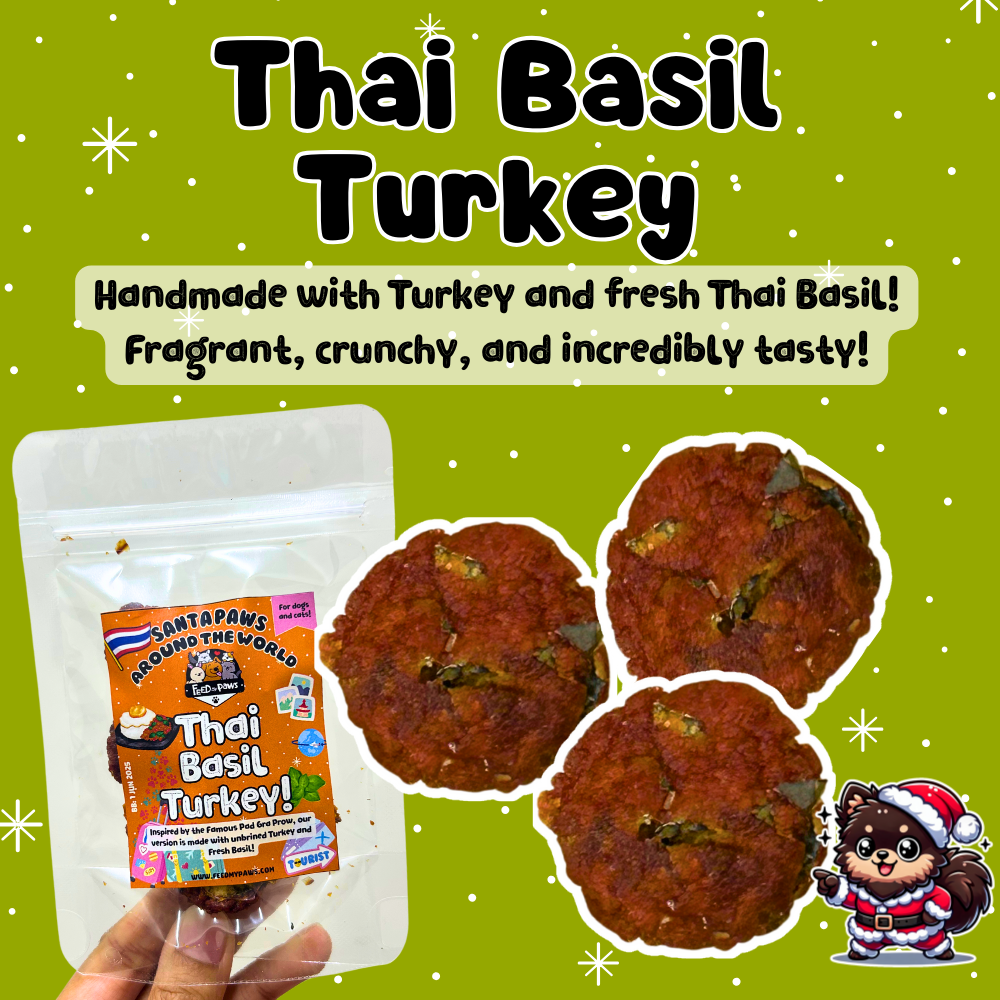 Boxing Day SALE 2024: Thai Basil Turkey for Dogs & Cats!