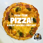 Paw-tein Pizza (A Meat Lover's Pizza for Dogs & Cats!)