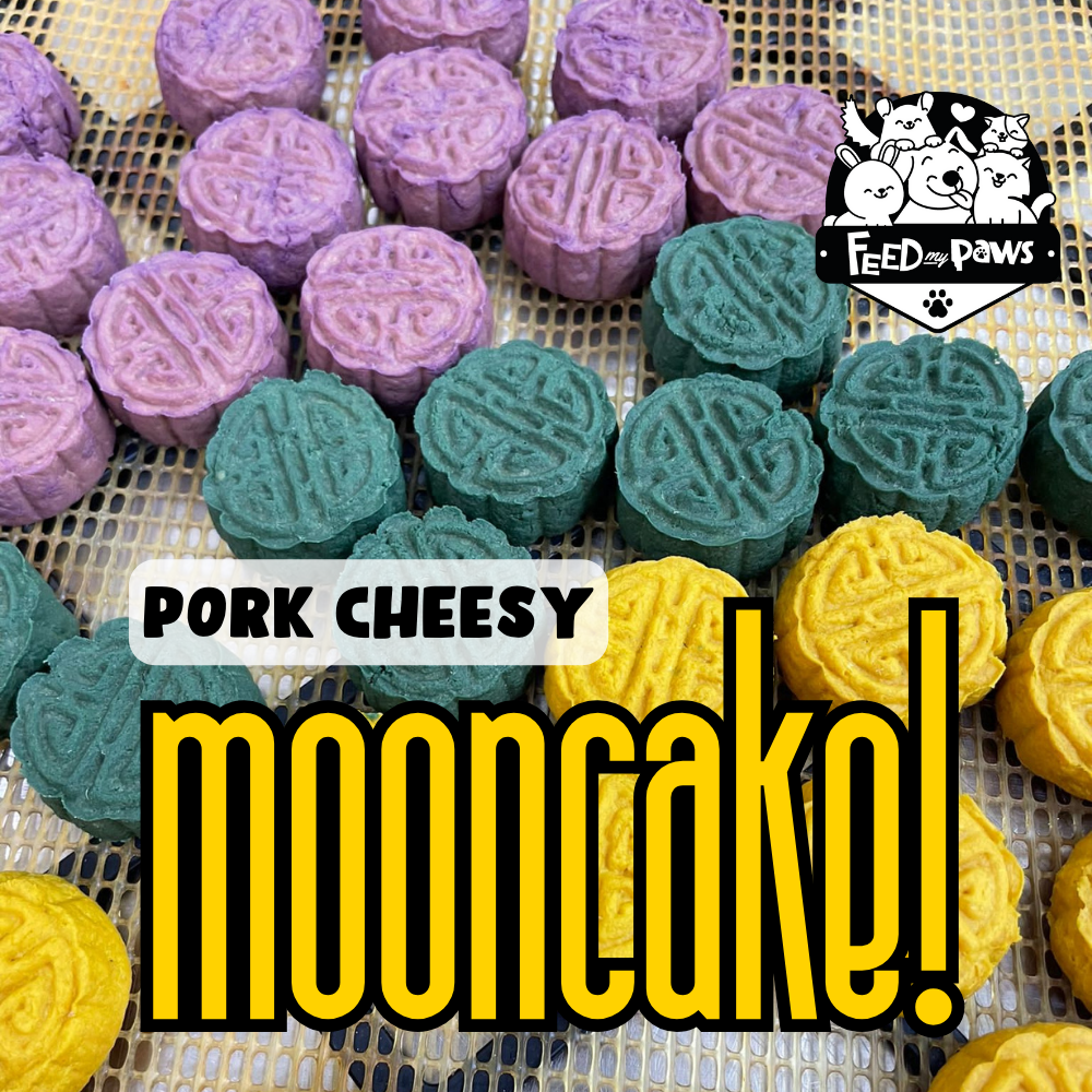 Pork & Cheese Easy-to-chew Mooncake 2024 (dry treat for dogs & cats)