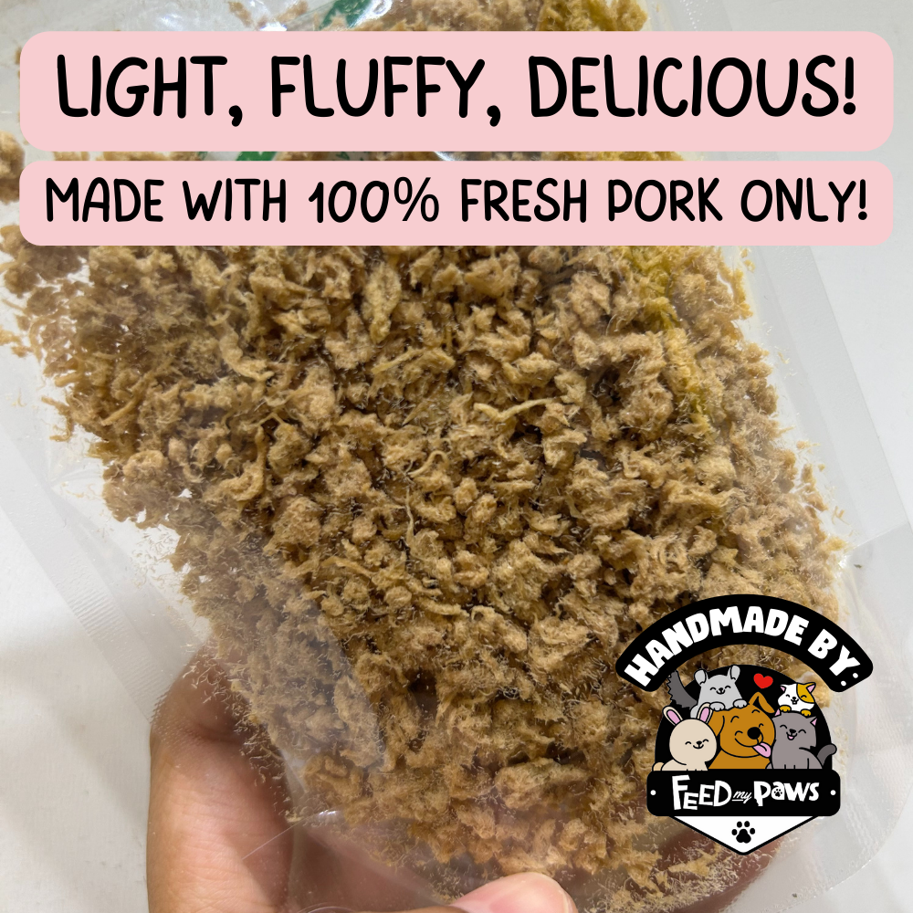 PORK FLOSS for Dogs & Cats!