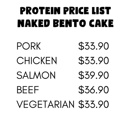 The Naked Bento Cake for Dogs (no frosting/potato/carbs)