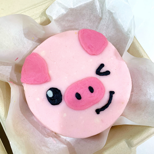 Kawaii Piggy Cake for Dogs