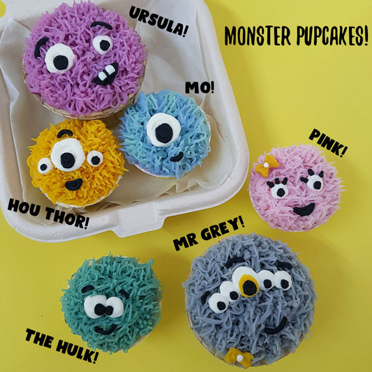 Monster Pupcakes for Dogs & Cats! Set of 3 pieces