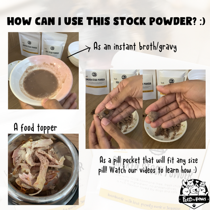 Freeze-dried Stock Powder (cooked and ready to serve)