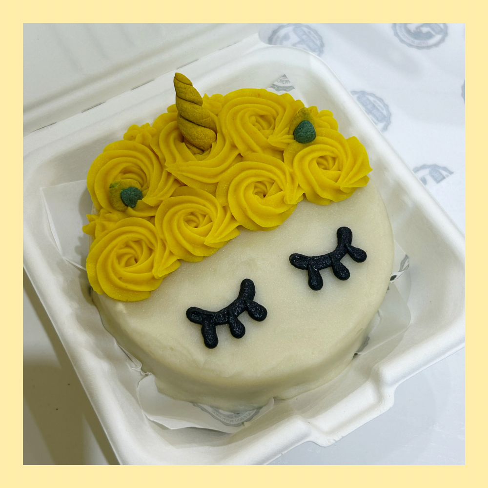 Unicorn Bento Cake for Cats